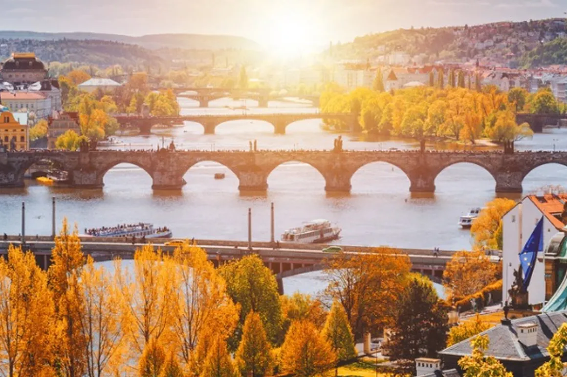 view to the historical bridges prague old town and vltava river from picture id929231168 150x150