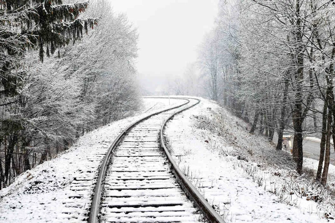 Train neige iStock