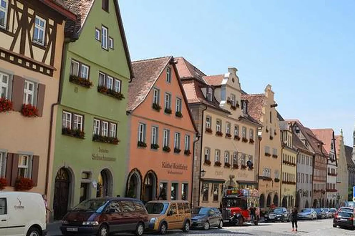 allemagne Rothenburg ob der Tauber 120x100