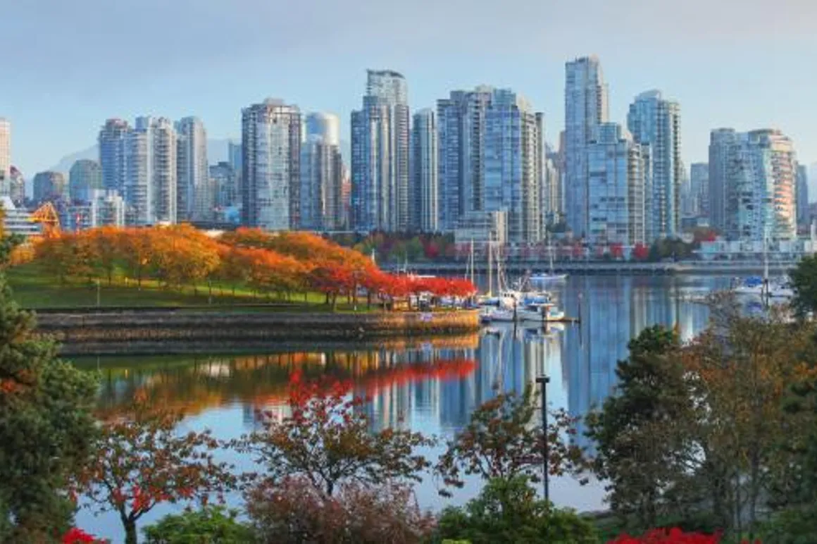 Vancouver au Canada 120x100