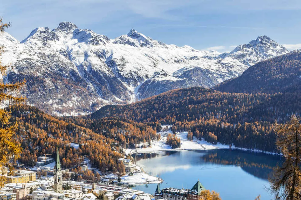 Saint Moritz ski Suisse 1