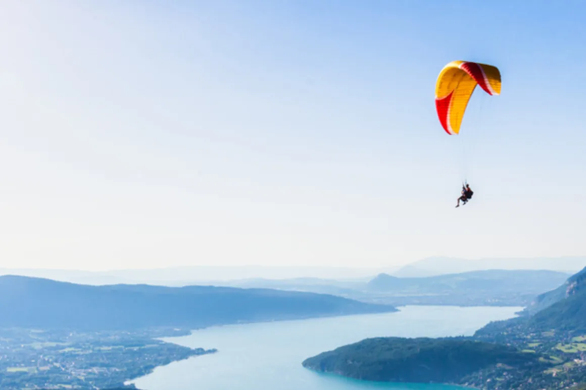 Parapente lac Annecy