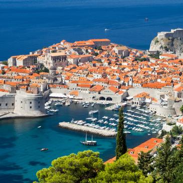Flight to Dubrovnik